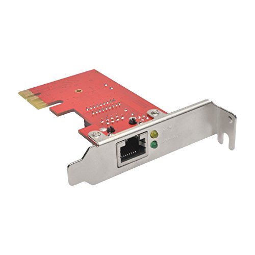 Tripp Lite tarjeta PCI Express (PCIe) con 1 puerto Gigabit Ethernet (GbE), perfil bajo miniatura 1