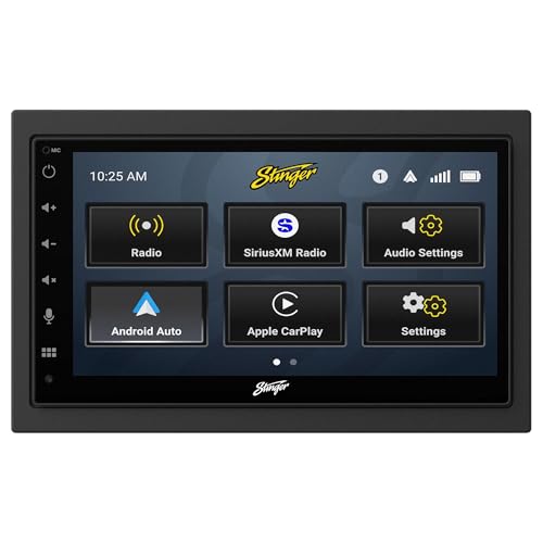 Radio para Dodge RAM 6.8” Pantalla táctil HD doble DIN miniatura 7