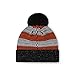 FOCO Women's Cincinnati Bengals NFL Logo Metallic Knit Pom Beanie Hat, Team Color