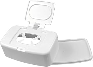 RORPOIR Baby Wipe Container Desk Dispenser Car Tissue Box Organizer Box with Lid Baby Wipes Dispenser Wet Tissue Dispenser Baby Refillable Wet Wipe Dispenser