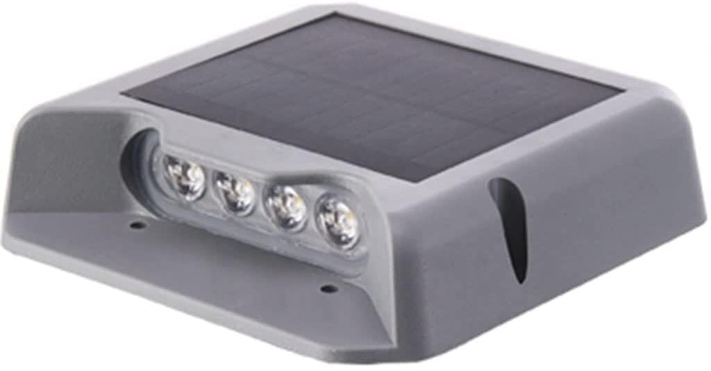 VUIKLCty Solar Landscape Spotlights Garden solar wall light, Park decoration waterproof street lights, Solar underground light for lawn layout(Colorful Light)