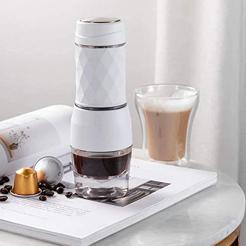 DYG Mini máquina de café portátil de presión de mano taza de cocina manual de café espresso italiano olla de extracción - Imagen 5