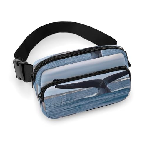 Sac banane de voyage léger Whale Tail pour explorer les villes