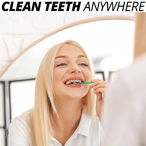 Ixo Retractable Interdental Brushes - Dental Brush Soft Picks, 60 Count (3/32" Diameter Picks) #TOP4