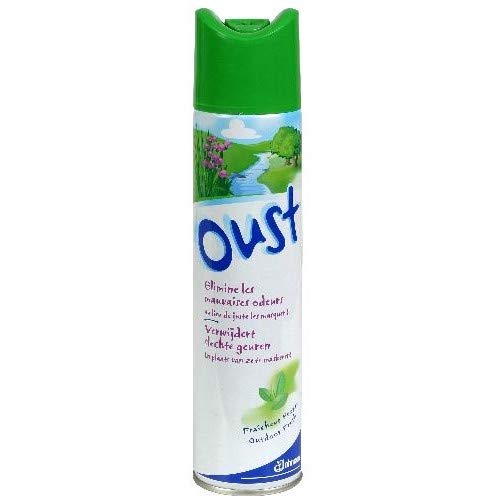 OUST - Aérosol Fraicheur Propre 300Ml - Lot De 4 - Offre Special