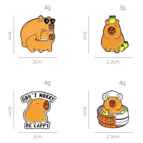 Image of Cute Enamel Pins Cartoon Lapel Pin Brooch Badge for Backpack Jackets Funny Tiger Pins for Gift Anime Enamel Pin for Clothing Hat Decoration