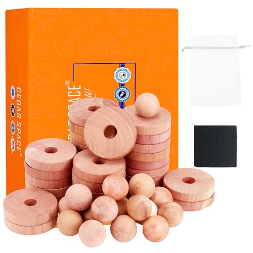 Cedar Blocks for Clothes Storage 100% Aromatic Red Cedar Balls