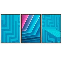 SIGNWIN Framed Canvas Wall Art Scenery Canvas Prints Home Artwork Decoration for Living Room,Bedroom - 16