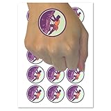 Mountain Climber Rock Climbing Hiking Temporary Tattoo Water Resistant Fake Body Art Set Collection - 54 1' Tattoos (1 Sheet)