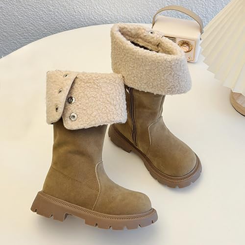 Fashion Autumn And Winter Children Boots Boys And Girls Ankle Boots Thick Soles Non Slip Side Toddler Shows Girls3