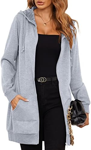 Zeagoo Women Winter Casual Zipper 