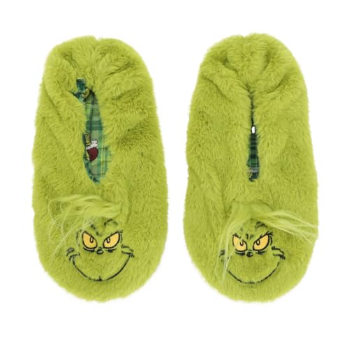 Bioworld Reversible Grinch Slipper Socks2