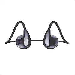 Fone de Ouvido Bluetooth Over-Ear, Leve 142g, com Microfone, Haste Flexível, Preto