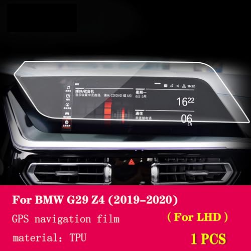 Film TPU protecteur d'écran intérieur anti-rayures pour BMW Z4