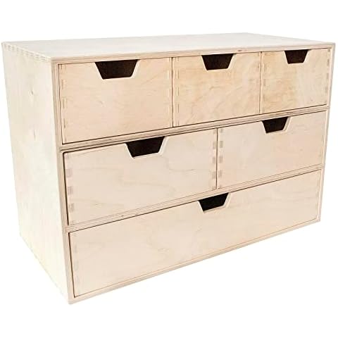 Creative DECO Pequeña Cajonera Madera Cover