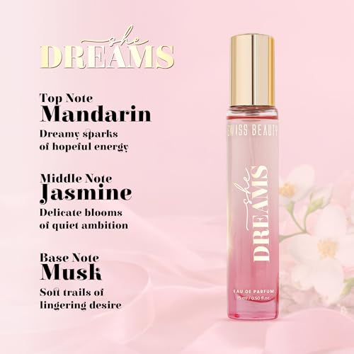 Image of Swiss Beauty The She Edit | 3-In-1 Perfume Gift Box | Long-Lasting Fragrances | Travel-Friendly | Perfect For Gifting | 45ml