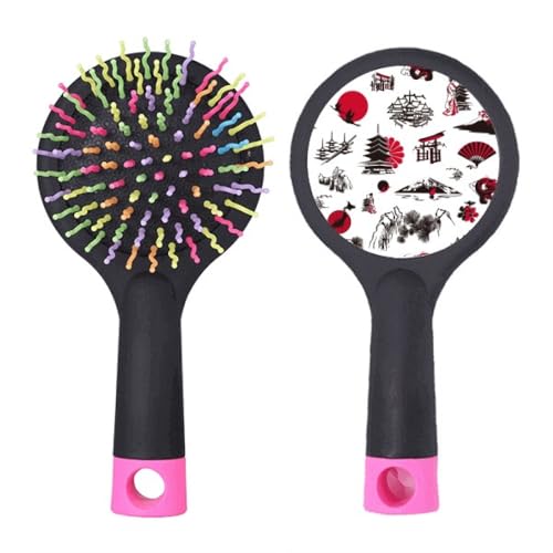 Support brosse à cheveux inspiration art déco pour votre beauté