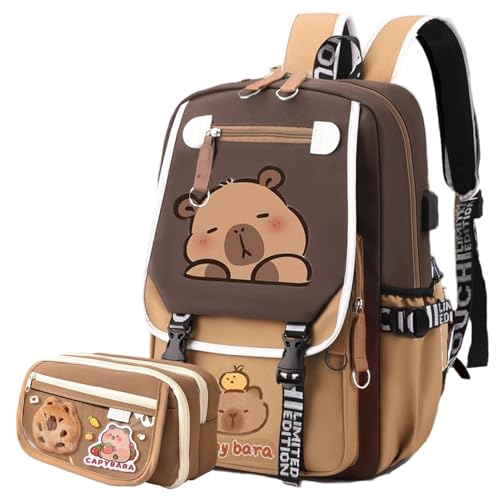 Sac à dos Capybara de dessin animé, le cadeau d'anniversaire kawaii parfait
