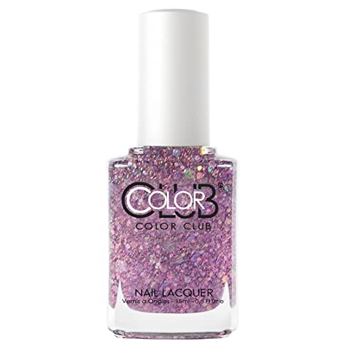 Nail Polish Color Club Halographic Nail Lacquer Fall Winter 2021 HALO ICE - Choose Your Color 0.5oz/15ml each (1337 - Say it Ain't Snow)