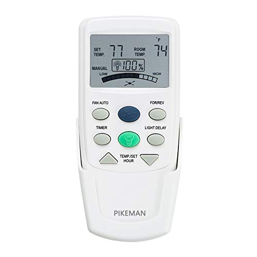 Ceiling Fan Remote Control Replacement For Hampton Bay Thermostatic Lcd W Fan Reverse Function Fan-9T L3Hfan-9T For Fan-10R -Pikeman #TOP3