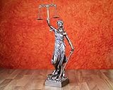 UGRA Lady Justice Statue, 36 cm Big Virtues of Justice Greek, Roman Symbol of Justice, Justice Lady Holding Sword and Scales, Femida Statue