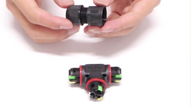 Connettori Impermeabili IP68 A T - Set Di 3 Per Giunzione Cavi, Diametro 3-12 Mm, Per Esterni E Interni - Foto 9