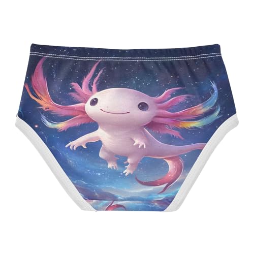 Cute Axolotl Galaxy Toddler Girls's Underwear 2T 202b88682