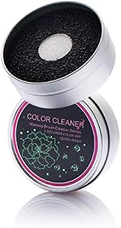 Zodaca [Duo Sponge] Brush Color Removal Sponge, Clean Makeup Brushes Easily/Swiftly Switch To