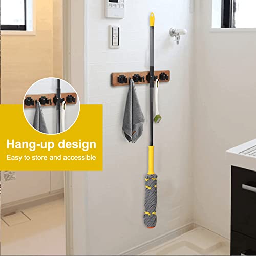 Kefanta TWIST MOP GRAY Self Wringing Twist Mop, Wet Mop For Floor Cleaning With 57 Inch Long Handle, Heavy Duty Floor Mop For Hardwood Vinyl Tile Marble Laminate Home Office Kitchen thumb #4