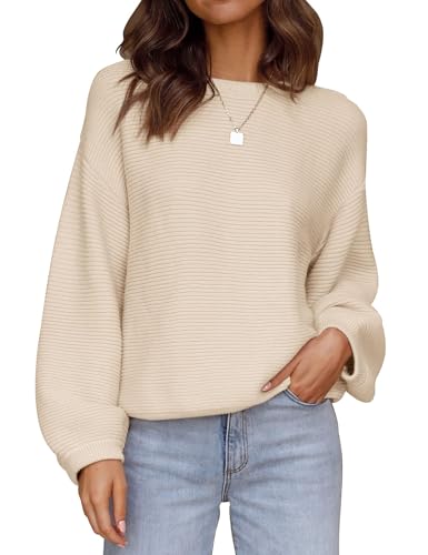ZESICA Women's Crew Neck Sweater