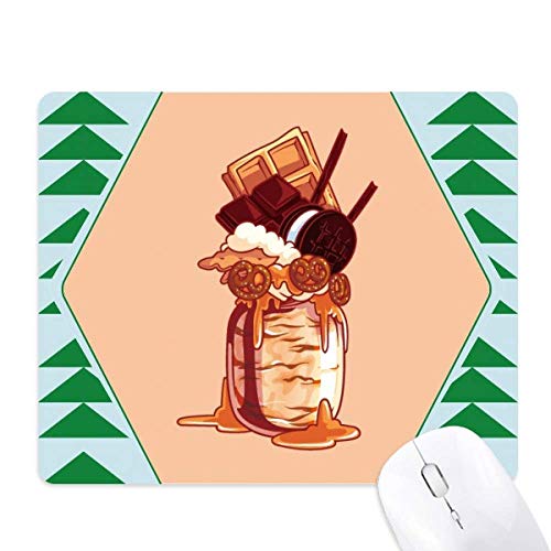 Tapis de souris green pine tree caoutchouc antidérapant cadeau tapis