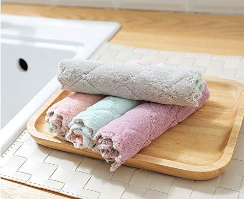 Miniatura 2 de 6 paños superabsorbentes de microfibra para cocina de alta eficiencia, vajilla, limpieza del hogar, toalla, herramientas de kichen, gadgets cosina