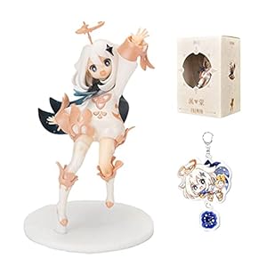 qwermz Genshin Impact Paimon figuur PVC modelfiguur schaal 1/7, ornamenten voor de tuin, verjaardag