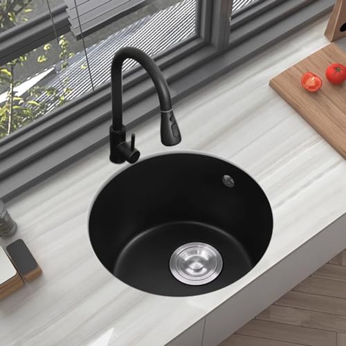 Évier de cuisine à encastrer en quartz pour îlot central convivial