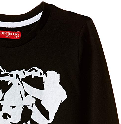 Image of Cloth Theory Boy's Cotton Crew Neck Sweatshirt