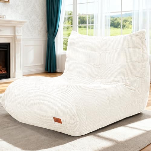 Cansunna Bean Bag Chair,Giant Beanbag Chairs for Adults,Comfy Large Fireside