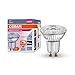 Produktbild OSRAM Dimmbare LED-Reflektorlampen mit GU10 Sockel | energiesparend, 50W Ersatz, sehr langer Lebensdauer (25.000 H), Abstrahlwinkel 36°, warm weiß | PAR16 50 36 ° 4.5 W/2700 K GU10