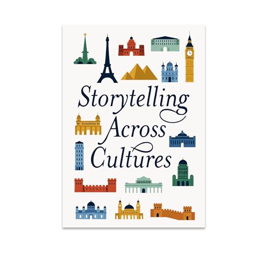 Cultural Enthusiast Poster Print - Storytelling Across Cultures - 13x19 - Modern Inspirational Decor
