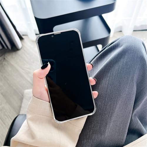 Coque silicone iPhone 13 argenté antichoc étui portefeuille et miroir - 6