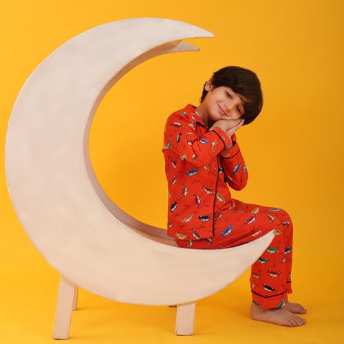 Image of Jam & Sugar Boys Cotton Printed Night Suit Set
