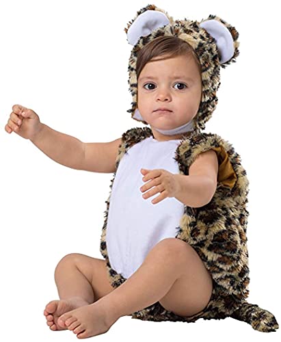 Disfraz de leopardo para bebés para revivir la magia del reino animal