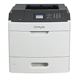 La MS818dn monocromo es una impresora de primera clase con velocidad de impresión rápida, capacidad de alimentación y volumen de salida para soportar grandes grupos de trabajo. Gracias a su velocidad de impresión de hasta 60 páginas por minuto, una impresión a doble cara integrada, una capacidad de alimentación ampliable a 4400 hojas, un cartucho opcional de gran capacidad para hasta 45.000 páginas y un volumen de impresión recomendado de hasta 75.000 páginas por mes, el MS818dn puede satisfacer sus necesidades de impresión.