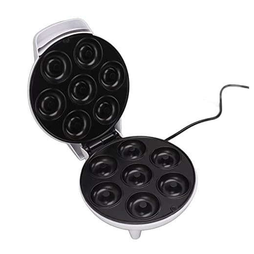 Máquina de Donuts, Poderosa Máquina de Donuts de 1200 W Com Cabo Anti-arranhões para Panificação (Plugue UE 220V)