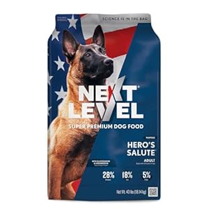 Next Level Hero’s Salute, Adult, Super Premium Dog Food (40 Pound)