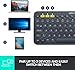 Logitech K380 Bluetooth Keyboard – Windows, Mac, Chrome OS, Android, iPad, iPhone, Apple TV Compatible – with Flow Cross, Dark Grey, Bulk Packaging