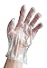 The Safety Zone GDPE-LG High Density, Polyethylene Disposable Gloves, Large, Clear (Case of 10000)