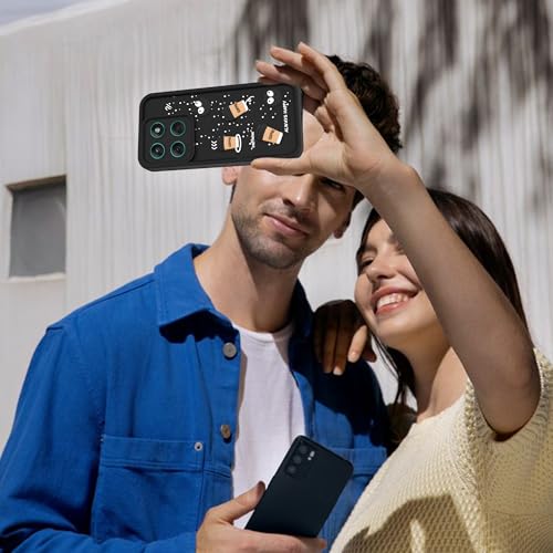 Image of A rtistque Back Cover Case for Motorola Moto Edge 60 Fusion | Edge 60 5G | Cute Fun Cartoon 3D | Silicone Case | Camera Protection | Shock Proof Cover | Motorola Edge 60 Fusion Back Cover - Black