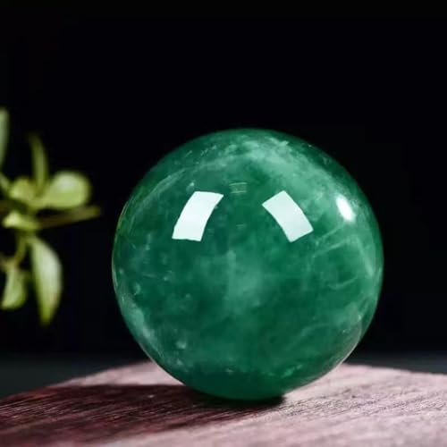 Grande sphère en fluorite verte de 8cm, cadeau idéal d'ornement Fengshui