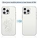 VOXATVO Back Glass Replacement for iPhone 13 Pro (A2638 A2483 A2636 A2639 A2640) All Carriers NO Repair Tool Set (for 13 Pro Silver) (Silver)
