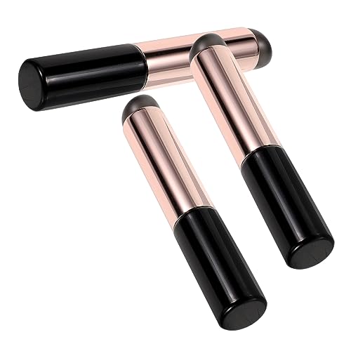 FOMIYES Lip Applicator for Lipstick Lip Gloss 3pcs Silicone Reusable Concealer Brush Wand for Women's Makeup